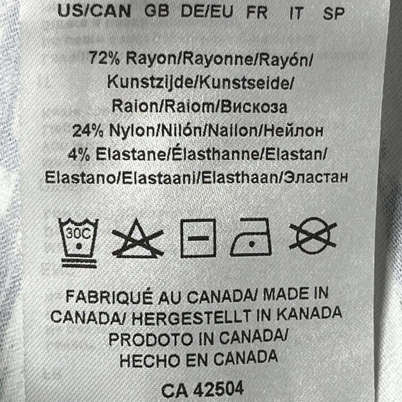 LISETTE L. Montreal Size 8 Pant Ellen Retro Print Slim Ankle Pull On Stretch - Picture 8 of 9